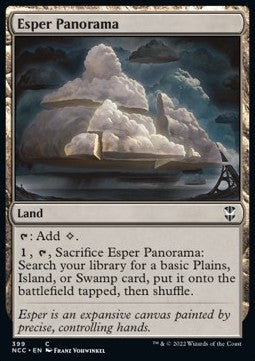 Esper Panorama⁣ - Commander: Streets of New Capenna⁣ (Common)⁣ [399]