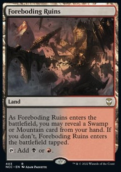 Foreboding Ruins⁣ - Commander: Streets of New Capenna⁣ (Rare)⁣ [403]