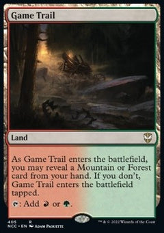 Game Trail⁣ - Commander: Streets of New Capenna⁣ (Rare)⁣ [405]