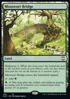 Mosswort Bridge⁣ - Commander: Streets of New Capenna⁣ (Rare)⁣ [415]