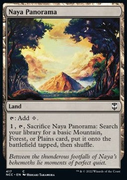 Naya Panorama⁣ - Commander: Streets of New Capenna⁣ (Common)⁣ [417]