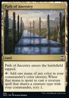Path of Ancestry⁣ - Commander: Streets of New Capenna⁣ (Common)⁣ [419]