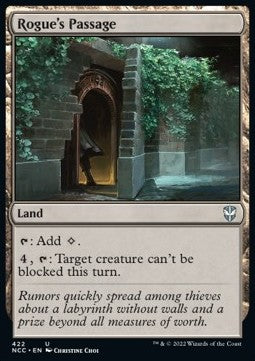 Rogue's Passage⁣ - Commander: Streets of New Capenna⁣ (Uncommon)⁣ [422]