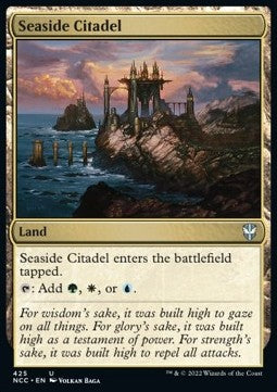 Seaside Citadel⁣ - Commander: Streets of New Capenna⁣ (Uncommon)⁣ [425]