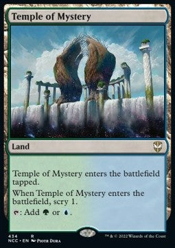 Temple of Mystery⁣ - Commander: Streets of New Capenna⁣ (Rare)⁣ [434]