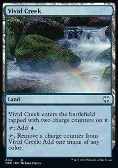 Vivid Creek⁣ - Commander: Streets of New Capenna⁣ (Uncommon)⁣ [444]