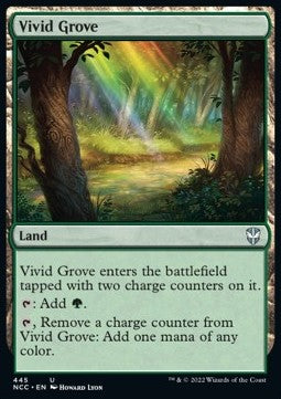 Vivid Grove⁣ - Commander: Streets of New Capenna⁣ (Uncommon)⁣ [445]