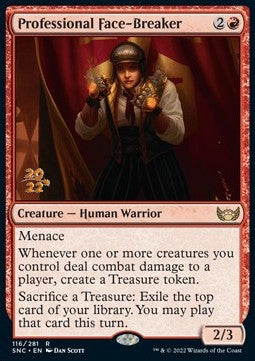 Professional Face-Breaker (V.1)⁣ - Streets of New Capenna: Promos⁣ (Rare)⁣ [116]