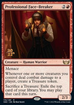 Professional Face-Breaker (V.1)⁣ - Streets of New Capenna: Promos⁣ (Rare)⁣ [116]