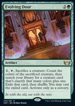 Evolving Door (V.1)⁣ - Streets of New Capenna: Promos⁣ (Rare)⁣ [144]