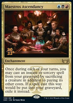 Maestros Ascendancy (V.1)⁣ - Streets of New Capenna: Promos⁣ (Rare)⁣ [198]