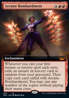 Arcane Bombardment⁣ - Streets of New Capenna: Extras⁣ (Mythic)⁣ [422]