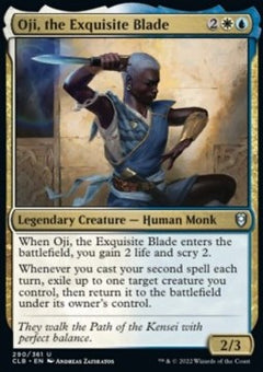 Oji, the Exquisite Blade⁣ - Commander Legends: Battle for Baldur's Gate⁣ (Uncommon)⁣ [290]