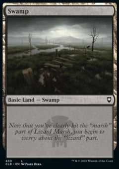 Swamp (V.1)⁣ - Commander Legends: Battle for Baldur's Gate: Extras⁣ (Land)⁣ [459]