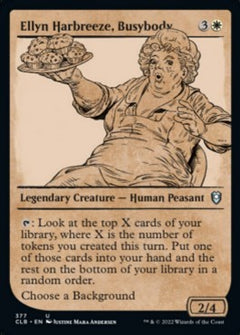 Ellyn Harbreeze, Busybody (V.2)⁣ - Commander Legends: Battle for Baldur's Gate: Extras⁣ (Uncommon)⁣ [377]