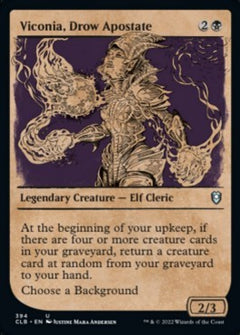 Viconia, Drow Apostate (V.2)⁣ - Commander Legends: Battle for Baldur's Gate: Extras⁣ (Uncommon)⁣ [394]