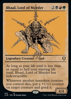 Bhaal, Lord of Murder (V.2)⁣ - Commander Legends: Battle for Baldur's Gate: Extras⁣ (Rare)⁣ [416]