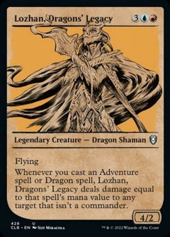 Lozhan, Dragons' Legacy (V.2)⁣ - Commander Legends: Battle for Baldur's Gate: Extras⁣ (Uncommon)⁣ [428]