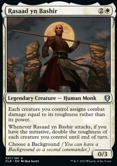 Rasaad yn Bashir⁣ - Commander Legends: Battle for Baldur's Gate⁣ (Uncommon)⁣ [37]