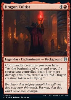 Dragon Cultist⁣ - Commander Legends: Battle for Baldur's Gate⁣ (Uncommon)⁣ [170]