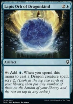 Lapis Orb of Dragonkind⁣ - Commander Legends: Battle for Baldur's Gate⁣ (Common)⁣ [82]