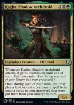 Kagha, Shadow Archdruid⁣ - Commander Legends: Battle for Baldur's Gate⁣ (Uncommon)⁣ [279]