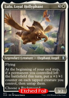 Lulu, Loyal Hollyphant (V.1)⁣ - Commander Legends: Battle for Baldur's Gate: Extras⁣ (Uncommon)⁣ [477]