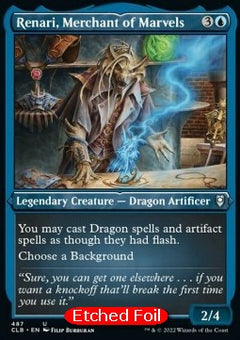 Renari, Merchant of Marvels (V.1)⁣ - Commander Legends: Battle for Baldur's Gate: Extras⁣ (Uncommon)⁣ [487]