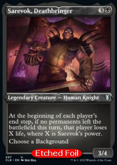 Sarevok, Deathbringer (V.1)⁣ - Commander Legends: Battle for Baldur's Gate: Extras⁣ (Uncommon)⁣ [497]