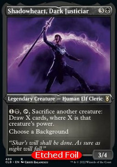 Shadowheart, Dark Justiciar (V.1)⁣ - Commander Legends: Battle for Baldur's Gate: Extras⁣ (Rare)⁣ [499]