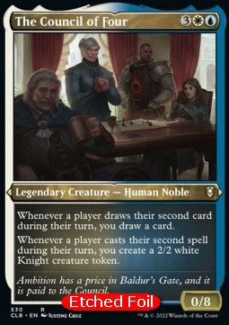 The Council of Four (V.1)⁣ - Commander Legends: Battle for Baldur's Gate: Extras⁣ (Rare)⁣ [530]