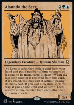 Alaundo the Seer (V.2)⁣ - Commander Legends: Battle for Baldur's Gate: Extras⁣ (Rare)⁣ [412]