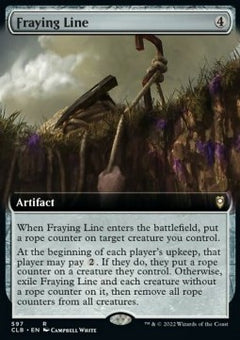 Fraying Line⁣ - Commander Legends: Battle for Baldur's Gate: Extras⁣ (Rare)⁣ [597]