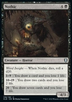 Nothic⁣ - Commander Legends: Battle for Baldur's Gate⁣ (Uncommon)⁣ [138]