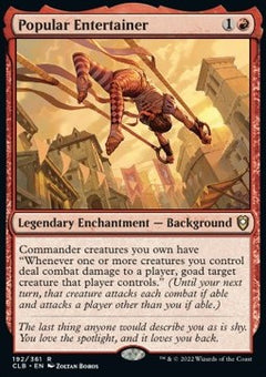 Popular Entertainer⁣ - Commander Legends: Battle for Baldur's Gate⁣ (Rare)⁣ [192]