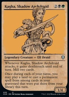 Kagha, Shadow Archdruid (V.2)⁣ - Commander Legends: Battle for Baldur's Gate: Extras⁣ (Uncommon)⁣ [426]