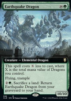 Earthquake Dragon⁣ - Commander Legends: Battle for Baldur's Gate: Extras⁣ (Rare)⁣ [588]
