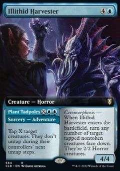 Illithid Harvester // Plant Tadpoles⁣ - Commander Legends: Battle for Baldur's Gate: Extras⁣ (Rare)⁣ [564]