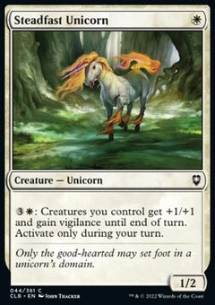 Steadfast Unicorn⁣ - Commander Legends: Battle for Baldur's Gate⁣ (Common)⁣ [44]