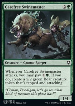 Carefree Swinemaster⁣ - Commander Legends: Battle for Baldur's Gate⁣ (Common)⁣ [219]
