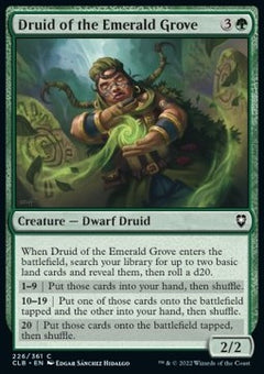 Druid of the Emerald Grove⁣ - Commander Legends: Battle for Baldur's Gate⁣ (Common)⁣ [226]