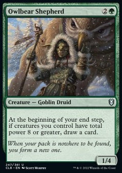 Owlbear Shepherd⁣ - Commander Legends: Battle for Baldur's Gate⁣ (Uncommon)⁣ [247]