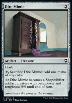 Dire Mimic⁣ - Commander Legends: Battle for Baldur's Gate⁣ (Common)⁣ [310]