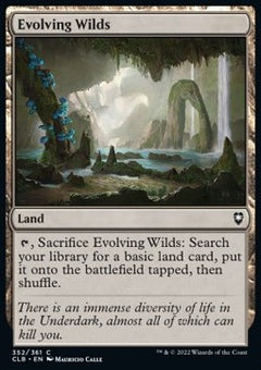 Evolving Wilds⁣ - Commander Legends: Battle for Baldur's Gate⁣ (Common)⁣ [352]