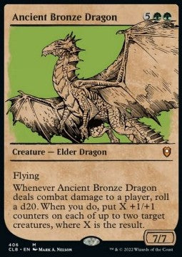 Ancient Bronze Dragon (V.2)⁣ - Commander Legends: Battle for Baldur's Gate: Extras⁣ (Mythic)⁣ [406]