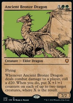 Ancient Bronze Dragon (V.2)⁣ - Commander Legends: Battle for Baldur's Gate: Extras⁣ (Mythic)⁣ [406]