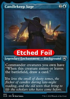 Candlekeep Sage⁣ - Commander Legends: Battle for Baldur's Gate: Extras⁣ (Common)⁣ [482]