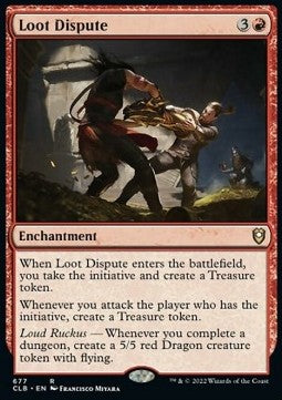 Loot Dispute (V.1)⁣ - Commander Legends: Battle for Baldur's Gate: Extras⁣ (Rare)⁣ [677]