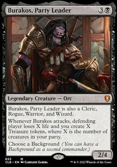 Burakos, Party Leader (V.1)⁣ - Commander Legends: Battle for Baldur's Gate: Extras⁣ (Mythic)⁣ [653]