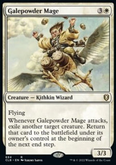 Galepowder Mage⁣ - Commander Legends: Battle for Baldur's Gate: Extras⁣ (Rare)⁣ [694]